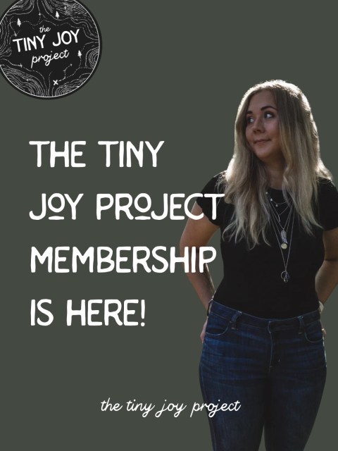 It’s here!

The tiny joy project membership.

I’ve been working so hard on this and I’m so happy it’s finally out!! This is a stepping stone to being able to create merch, app, all the things.

I wanted to build a community where like minded people can come together while having monthly themes we focus on.

And while this is still new, there will be more to come as well.

If you want to be part of the tiny joy community, the link is in bio. 

Thank you all. ❤️🥹
