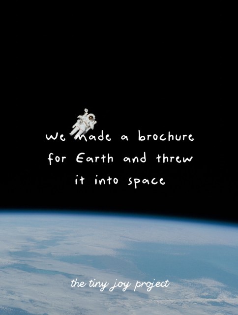 Imagine being the first thing outside Earth to hear a human laugh.